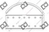 HINO 045065267 Brake Lining, drum brake
